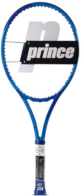 prince 2025 RIPCORD 100 網球拍 300g 16x19 G2 4(1/4), 藍色, 1個, RIPCORD 100 300