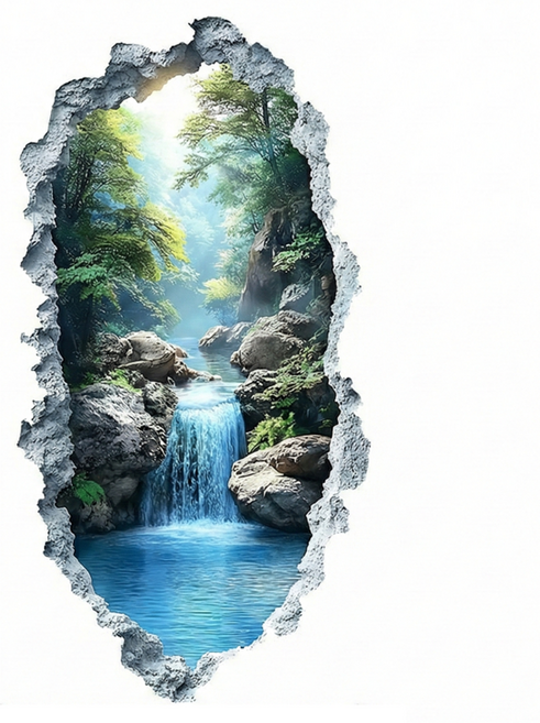 ROI라이프 3D 데코 벽 스티커, Type 04