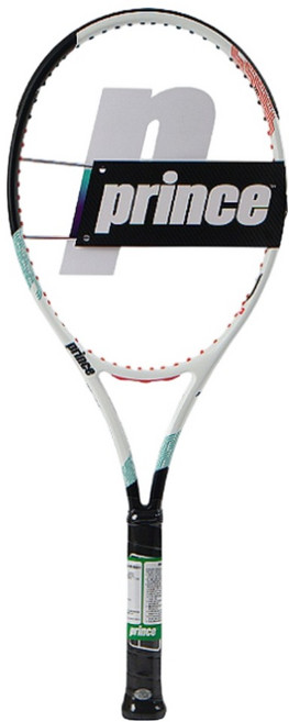 prince Textreme ATS Tour 100 網球拍 310g 16x18 G2 4(1/4), 白色 + 薄荷綠 + 橘色等, 1個, TXT ATS TOUR 100 310