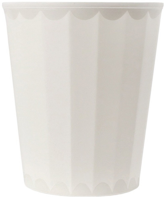 플라팜 모던 휴지통 15L, 아이보리