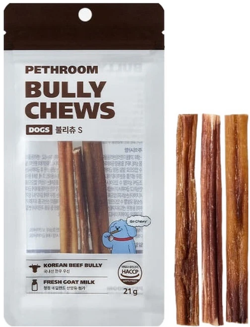 페스룸 강아지 불리츄 3p, 21g, 1개, 육포 - 쿠팡