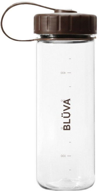 블루바 트라이탄 엑티브 스트랩 보틀, 브라운, 1개, 500ml