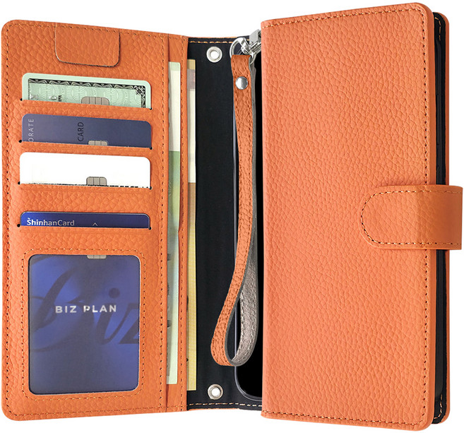 모나프리 에스프로 천연소가죽 다이어리 휴대폰 케이스