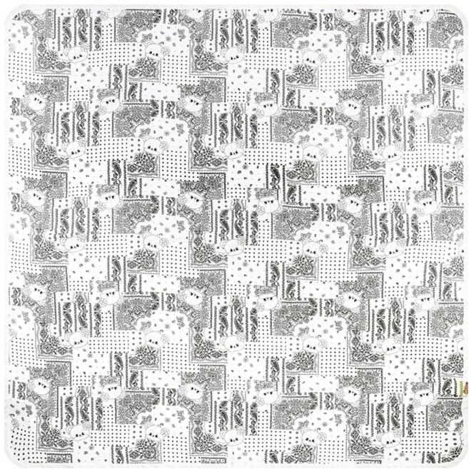 MilkBaby 달콤한 오늘 거즈 블랭킷, 블랙