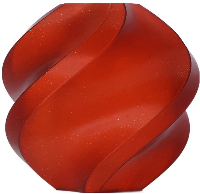 Bambu Lab 線材捲盤型 1kg, PLA Sparkle, 緋紅色 Sparkle(13200)