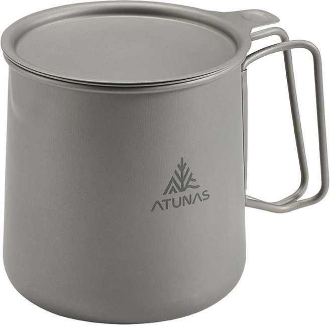 ATUNAS 歐都納 鈦茶具組 600ml A1KTGZ17, 銀色, 1個