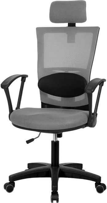 체어클럽 iChair480 바른자세 메쉬 의자, 그레이