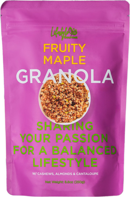라이프스타일 고메 그래놀라 프루티 메이플, 250g, 1개