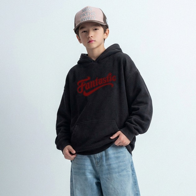 제니키즈 오버핏 판타스틱 후드티 JN2041H