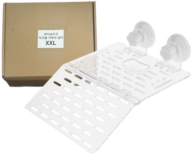 파이브오션 거북이 아크릴 계단 쉼터 XXL, 220g, 1개