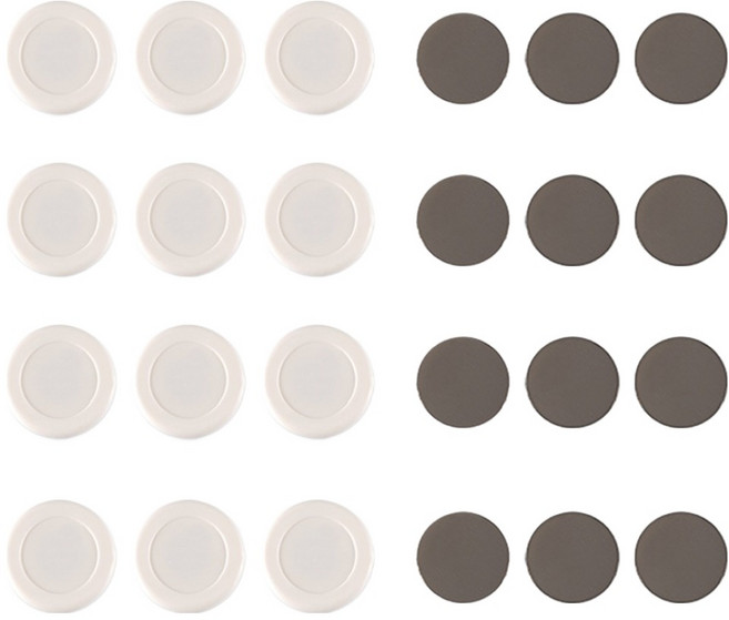 아케이바이 고급형 리모컨 자석홀더 3p 세트, 화이트, 4세트