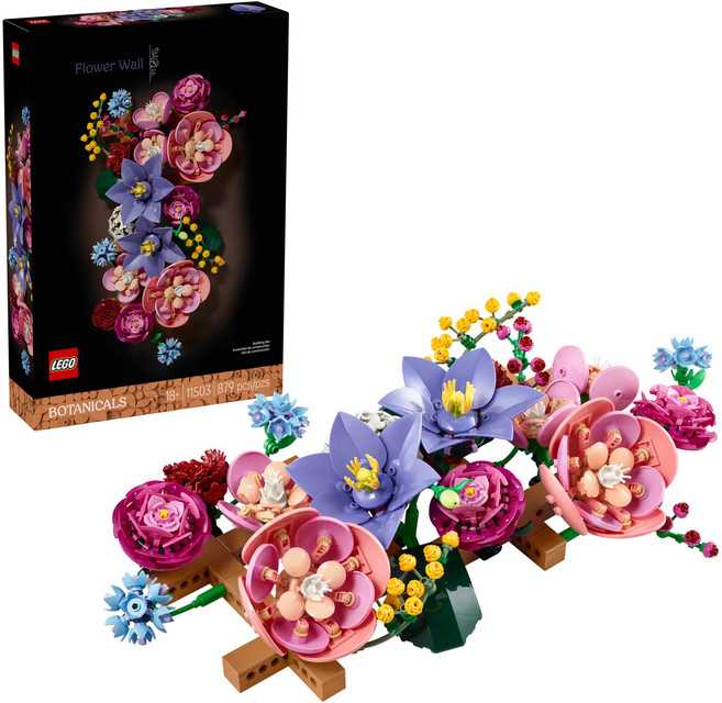 LEGO 花藝系列 繽紛花牆 Flower Wall 11503, 1個