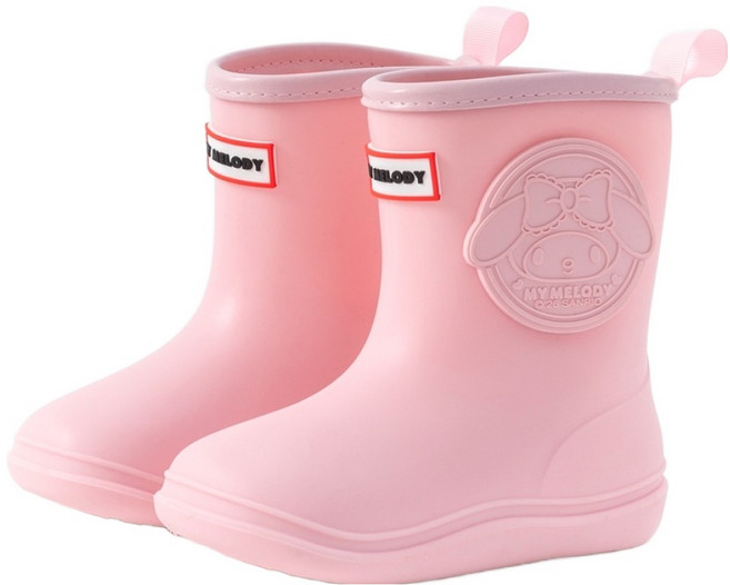 산리오 파스텔 레인부츠