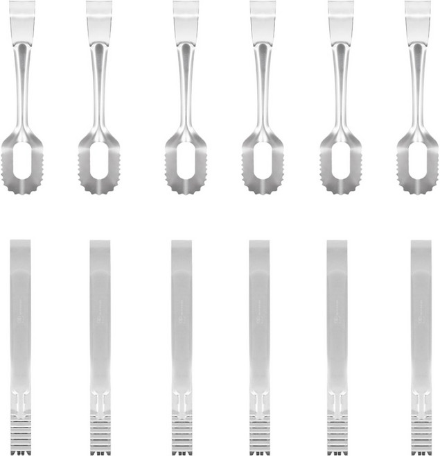 아뻬티 주방 치킨집게 6p + 뷔페집게 대 6p 세트, 1세트