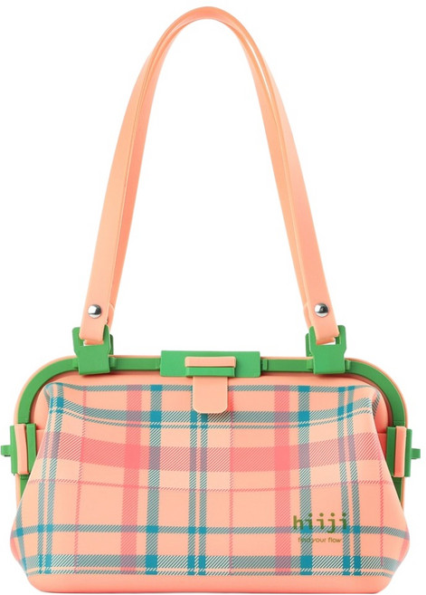 히지 실리콘 젤리 수영가방, 체크 피치