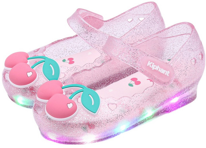 키펀트 스위티 체리 LED 젤리슈즈 T-16