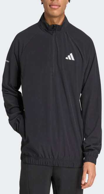 adidas 愛迪達 男款訓練Essential Holiday Pack半拉鍊上衣 JM5440