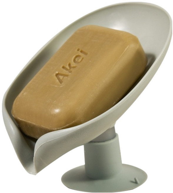 아케이바이 고급형 자동 물빠짐 비누 홀더, 1개