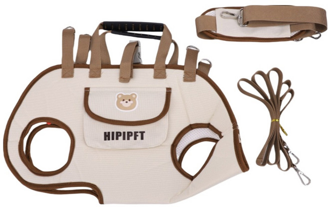 레드퍼피 슈트펫 이동가방, 아이보리, 1개