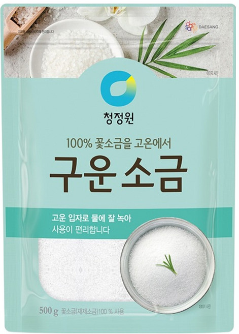 청정원 구운소금, 500g, 1개
