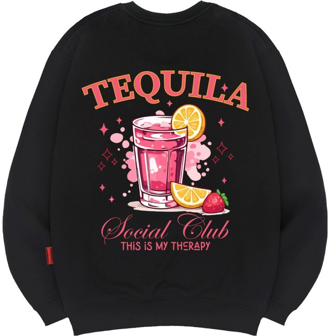 엘라모 남녀공용 스위트데킬라 맨투맨