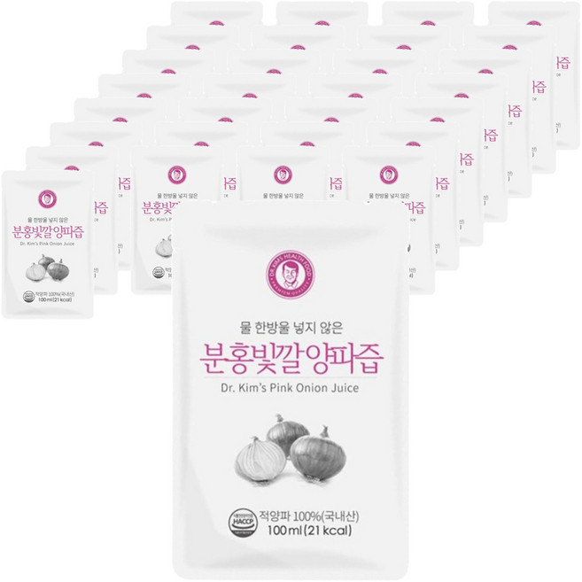 김재식헬스푸드 분홍빛깔양파즙, 100ml, 30개
