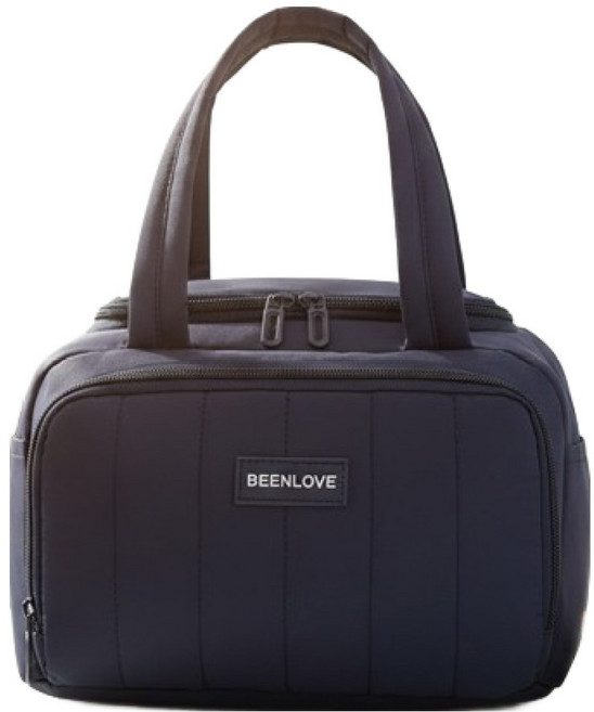 GUNU 보온 보냉 직장인 도시락 가방, 1개, 네이비