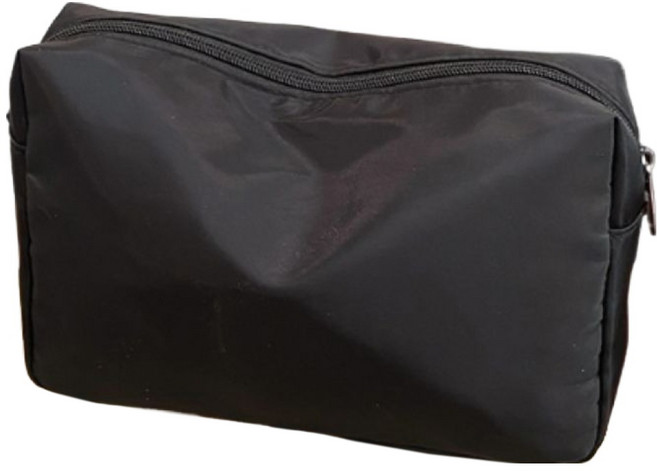 끌레아르 메이크업 수납 화장품 파우치 대형, 1개, 블랙