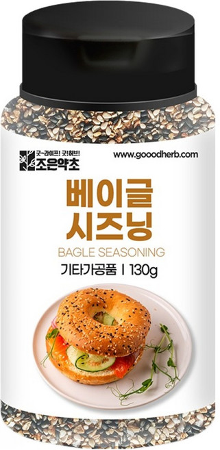 조은약초 베이글 시즈닝, 130g, 1개