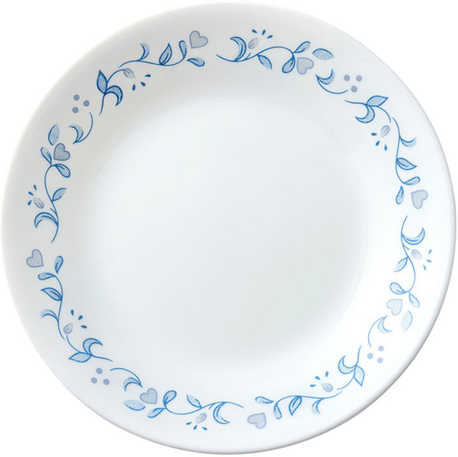 Corelle Brands 康寧餐具 平盤, 鄉野藍, 1個