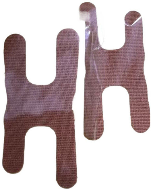 하임픽 손가락 마디 보호 스포츠 테이핑 깁스, 스킨톤, 20개