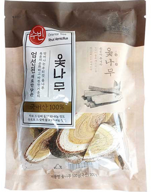 조은약초 수빈 옻나무, 120g, 1개
