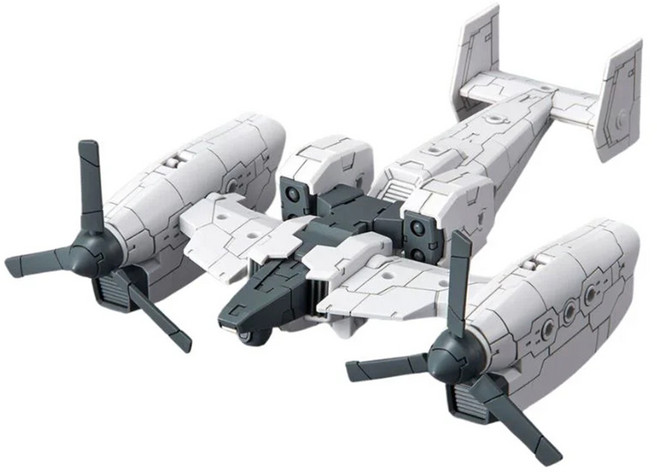 BANDAI 30MM 1/144 EV-14 組裝模型輕作戰 擴充武裝機具 傾轉旋翼機Ver., 1個
