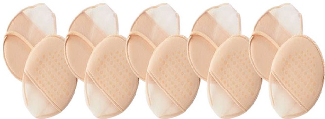 더시럽 여성용 미끄럼 방지 반양말 5켤레