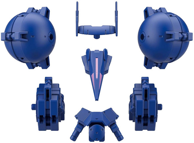 BANDAI 30MM 1/144 OP-27 高機動型選配式裝甲 歇爾諾瓦用 藍色, 1套