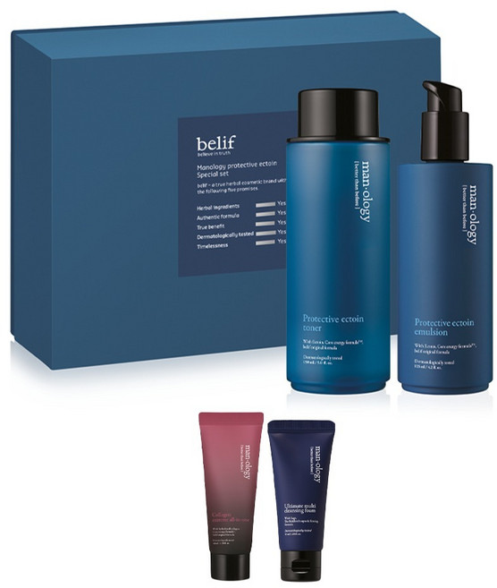 빌리프 맨올로지 프로텍티브 기초 2종 세트, 1세트