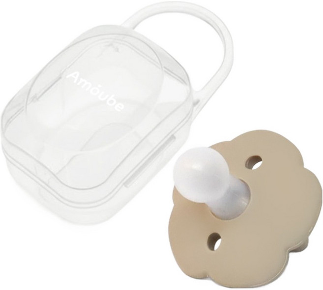 아무브 실리콘 쪽쪽이 케이스, 2단계(6개월 이상), 도스킨, 1개