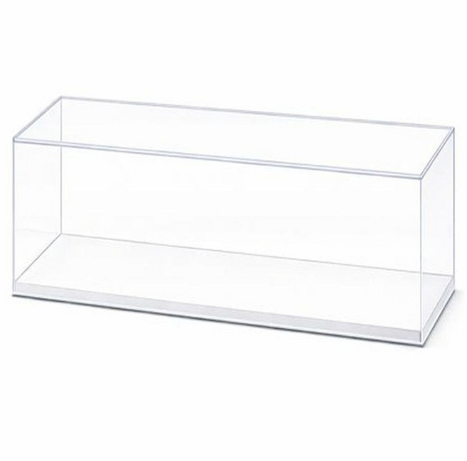 문구담 피규어 보관 먼지차단 투명 아크릴 장식장 04 화이트, 1개