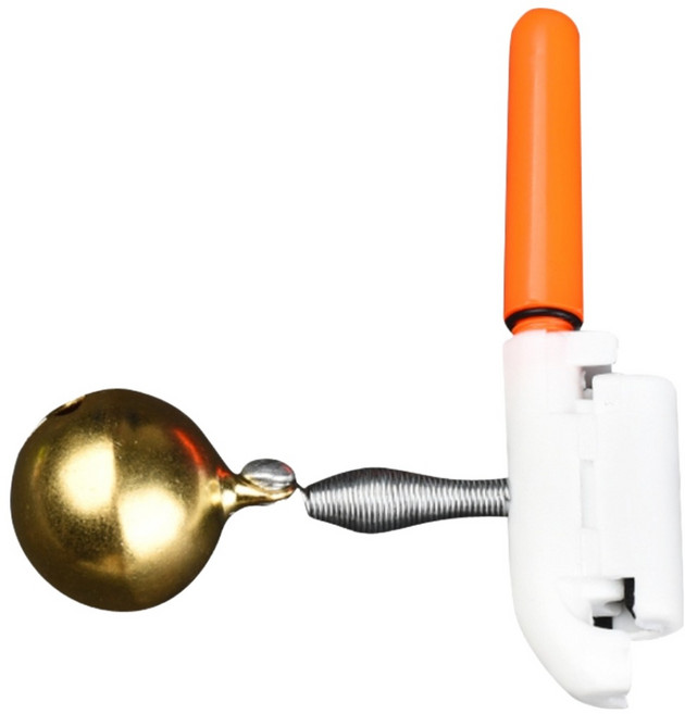 999피싱 금비어 방울 전자 입질감지기 레드, 1개