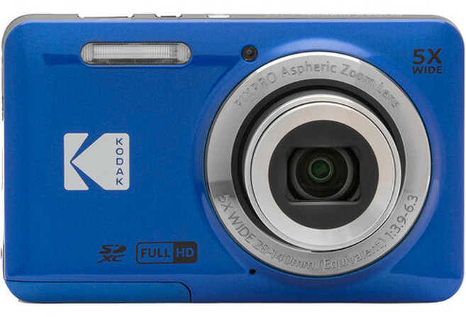 KODAK 柯達 PIXPRO FZ55 FRIENDLY ZOOM 5倍光學變焦數位相機 藍色