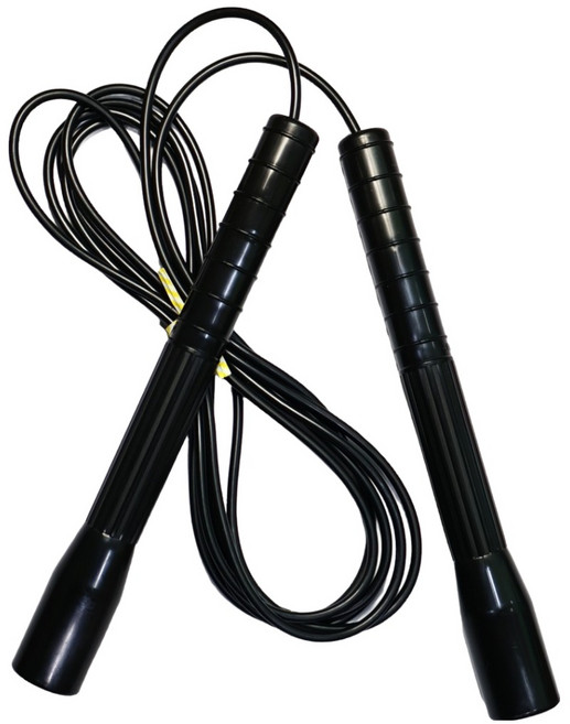 JFROPE 直立式競速跳繩, 1個, 黑色