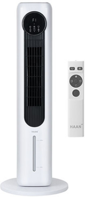 한경희생활과학 타워형 리모컨형 전자식 타워팬 냉풍기 4L, GF-LF402