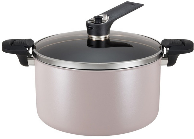 해피콜 인덕션 뉴오리진 진공 IH 냄비, 애쉬베이지, 1개, 28cm