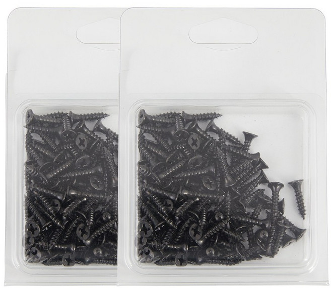 철물대장 실속 다용도 피스 블랙, 200개