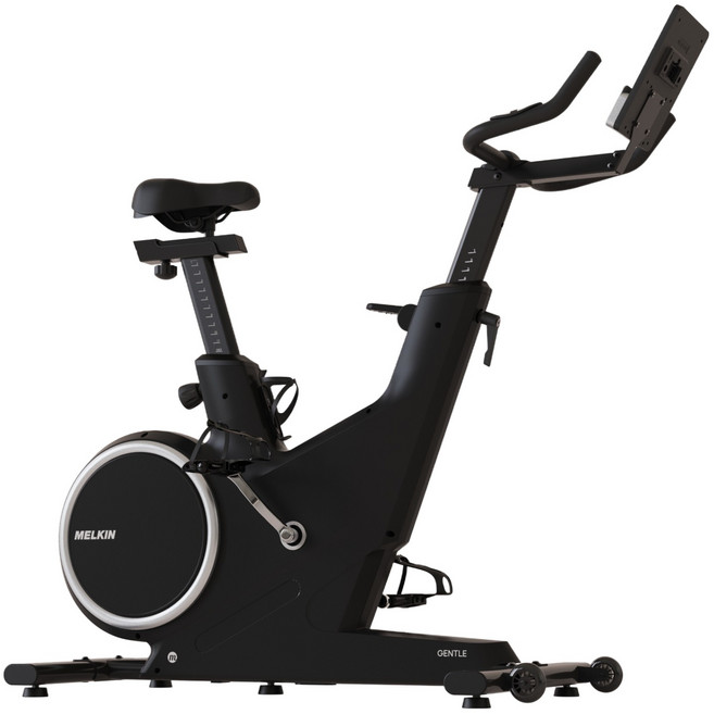 멜킨스포츠 스마트 실내 젠틀 마그네틱 스핀바이크 15kg 고객직접설치, S5E01, 스페이스블랙
