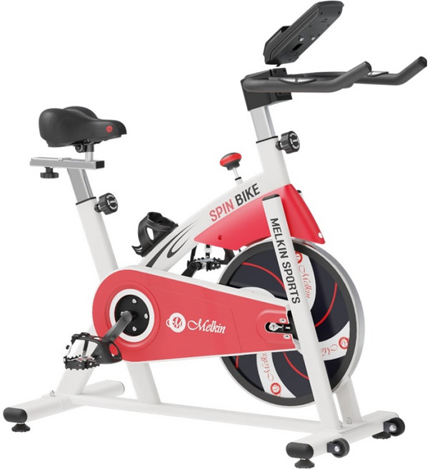 멜킨스포츠 클럽형 스핀바이크 18kg 고객직접설치, 바닐라, MK-2001