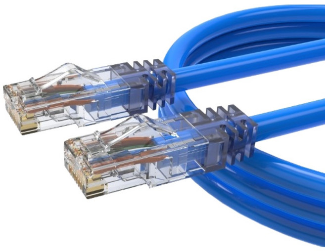 MYBESTFRIEND Panduit CAT.6A 23AWG 製作網路線, 藍色, 1個, 50m