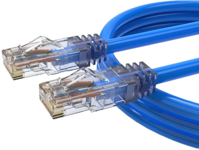 MYBESTFRIEND Panduit CAT.6A 23AWG 製作網路線, 藍色, 1個, 30m