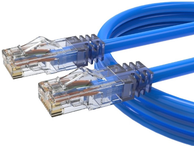 MYBESTFRIEND Panduit CAT.6A 23AWG 製作網路線, 藍色, 1個, 10m