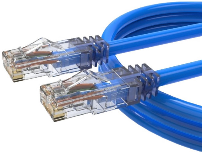 MYBESTFRIEND Panduit CAT.6A 23AWG 網路線, 藍色, 1個, 40m